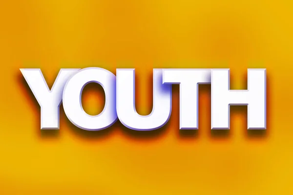 Youth Concept Colorful Word Art — Stock Photo, Image