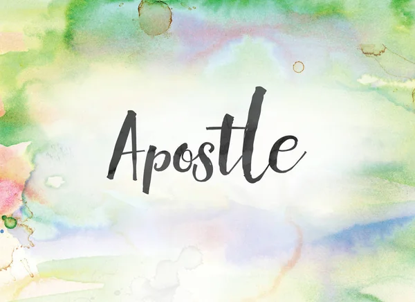 Apostle Concept Watercolor and Ink Painting — Stock Photo, Image