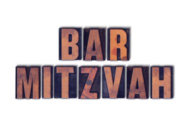 Tipo Word izole bar mitzvah kavramı