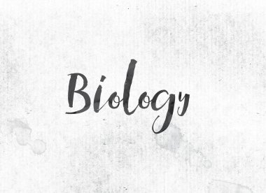 Boyalı mürekkep Word ve Tema Biyoloji kavramı