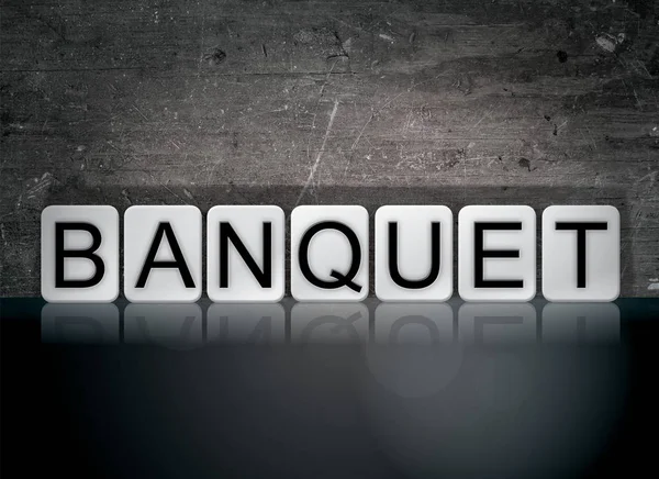 Banquet Concept Tiled Word