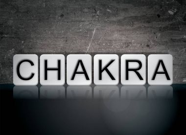 Çakra kavramı kelime döşenir