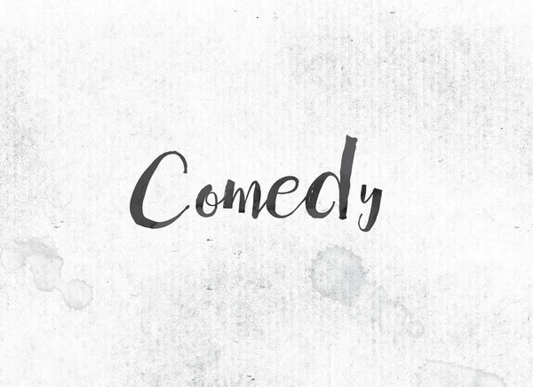 Comedy Concept Painted Ink Word and Theme — Stock Photo, Image