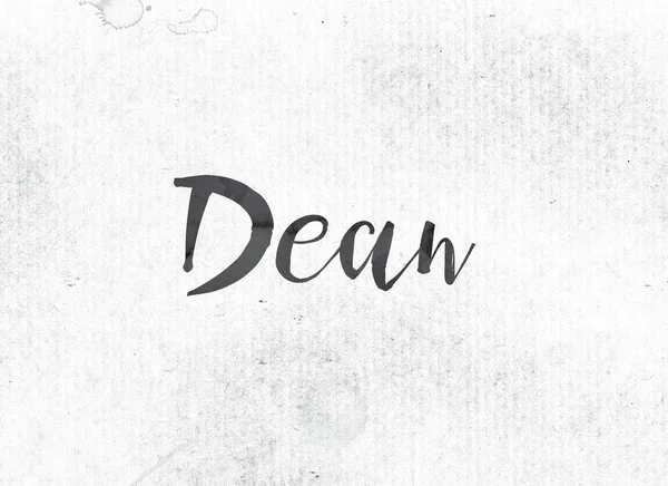 Dean Concept Painted Ink Word e tema — Foto Stock