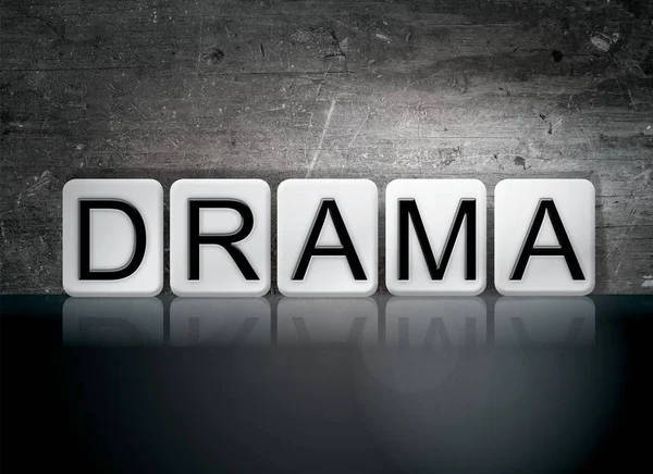 Drama Concept betegeld Word — Stockfoto