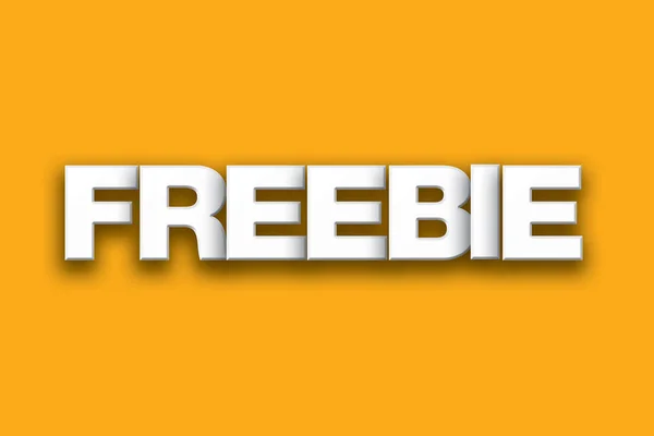 Freebie Тематика Word Art на барвистому тлі — стокове фото