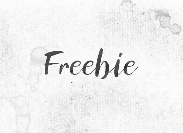 Freebie Concept Painted Ink Word and Theme — Stock Photo, Image