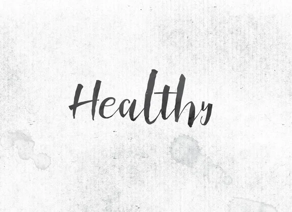 Healthy Concept Painted Ink Word and Theme — Stock Photo, Image