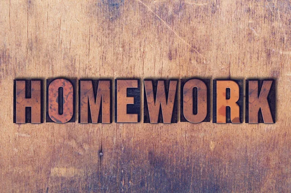Tema Letterpress Word on Wood Background —  Fotos de Stock