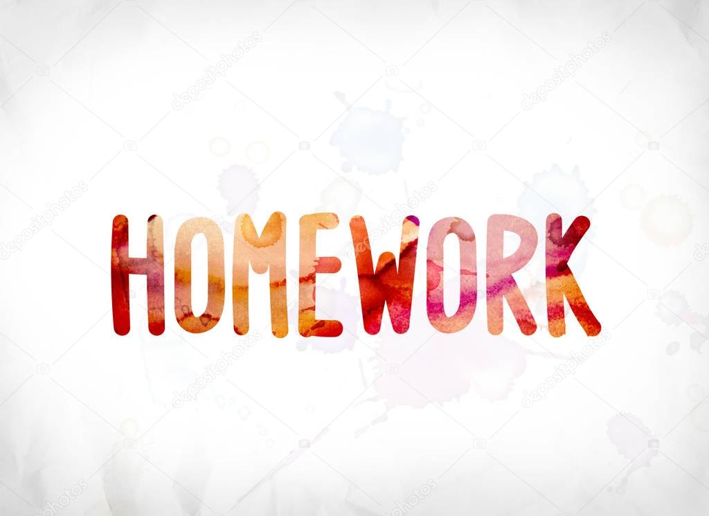 homework in words