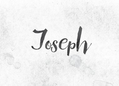 Joseph kavramı mürekkep Word ve Tema boyalı