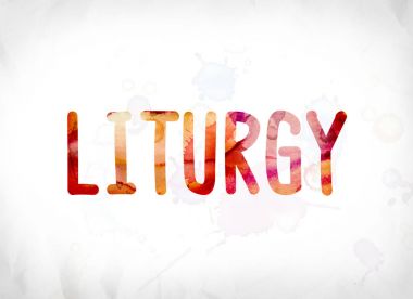 Sulu Boya Word Art boyalı ayini kavramı