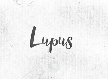 Lupus kavramı mürekkep Word ve Tema boyalı