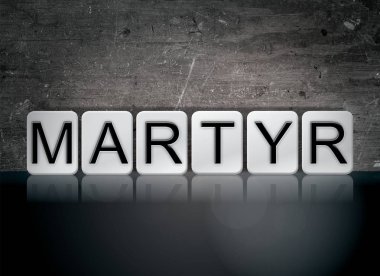 Şehit kavramı kelime döşenir