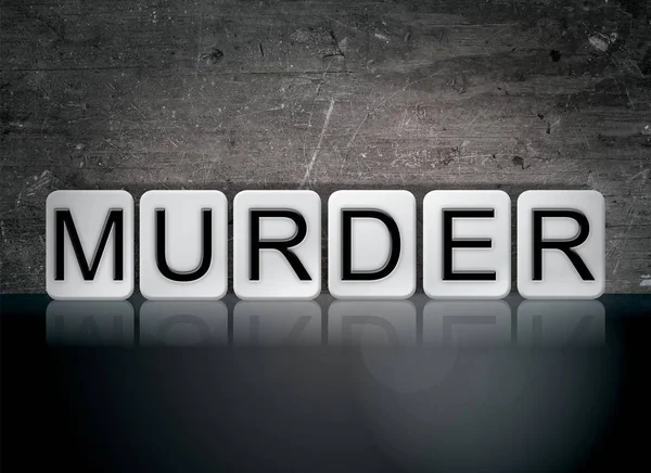 Cinayet kavramı kelime döşenir