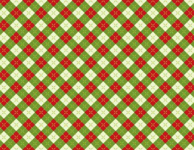 Noel tatil Argyle arka plan desen illüstrasyon