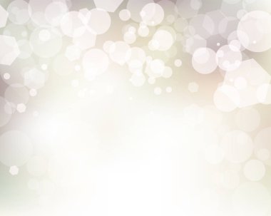 Yumuşak soyut Bokeh ışıklar arka plan illüstrasyon