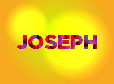 Joseph Tema Word Art illüstrasyon