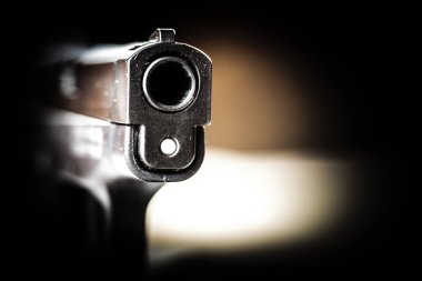 Pistol Handgun and Background clipart