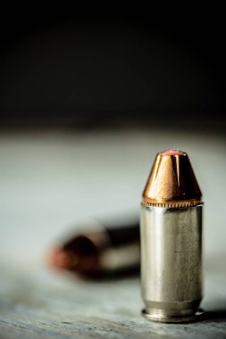 El silah tabanca mühimmat madde işaretleri