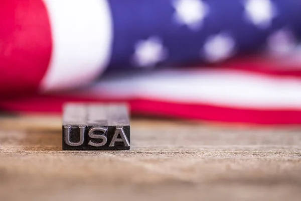 USA American Flag Concepto patriótico —  Fotos de Stock