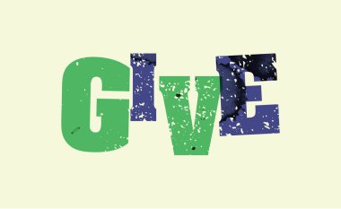 Word Art damgalı kavramı vermek illüstrasyon