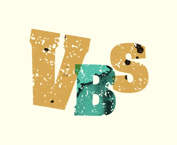 VBS Concept Stamped Word Art Illustration — Vector de stoc
