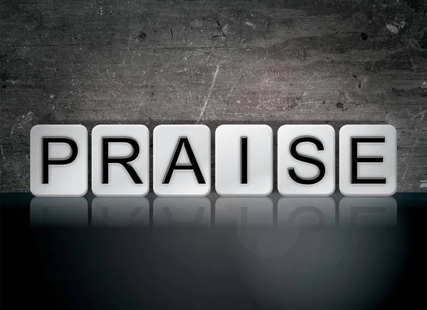 Praise Concept Tiled Word — Stock Photo, Image