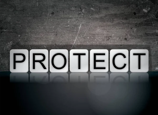 Protect Concept Tiled Word — Stock Photo, Image