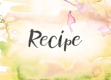 Tarifi kavramı suluboya ve mürekkep boyama