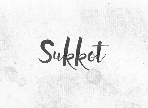 Szukot koncepció festett tinta szó és a téma — Stock Fotó