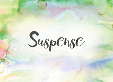 Gerilim kavramı suluboya ve mürekkep boyama