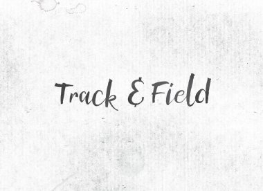 Pist ve alan kavramı mürekkep Word ve Tema boyalı