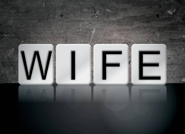 Wife Concept Tiled Word — Stock Photo, Image