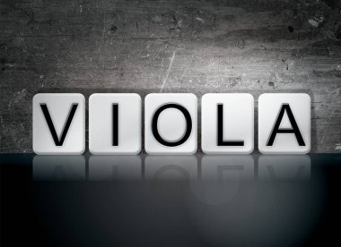 Viola kavramı kelime döşenir