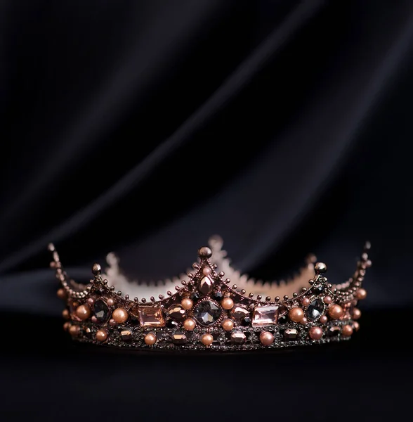 Vintage Royal Crown Jewellery Concept Power Wealth — Stock Photo, Image