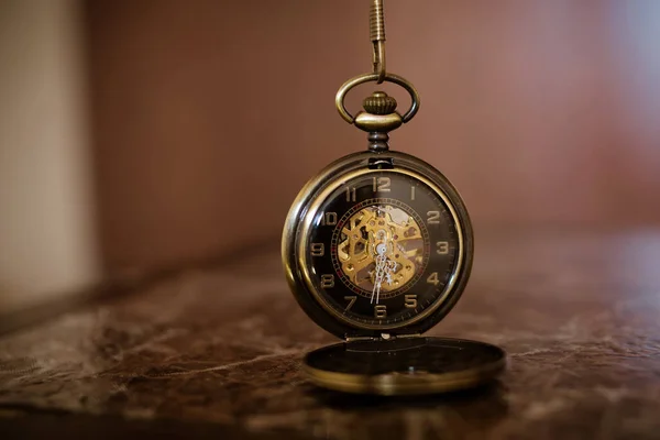 Ρολόι Ρετρό Αντίκα Έννοια Του Χρόνου — Φωτογραφία Αρχείου