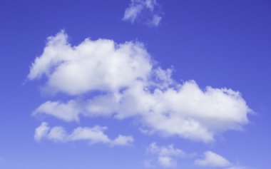 Kabarık bulutlar arka plan