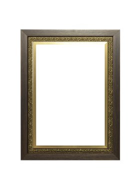 İzole ağaç ve metal çerçeve