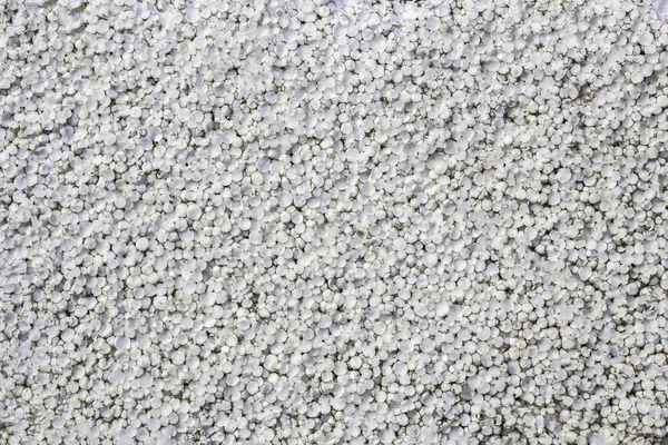 Texture of white foamed polystyrene sheet — Stock Photo, Image