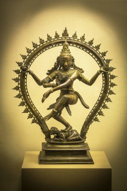 Shiva Nataraja (Shiva olarak Lord Of Dance), heykel