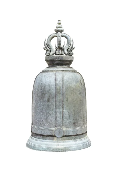 Ancient Thai bell isolated — Stock Photo, Image
