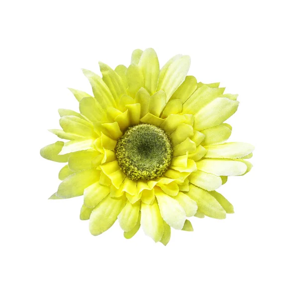 Artificial sunflower isolated — Stock Photo, Image