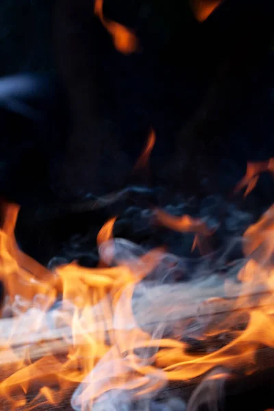 Blaze fire flame texture background — Stock Photo, Image