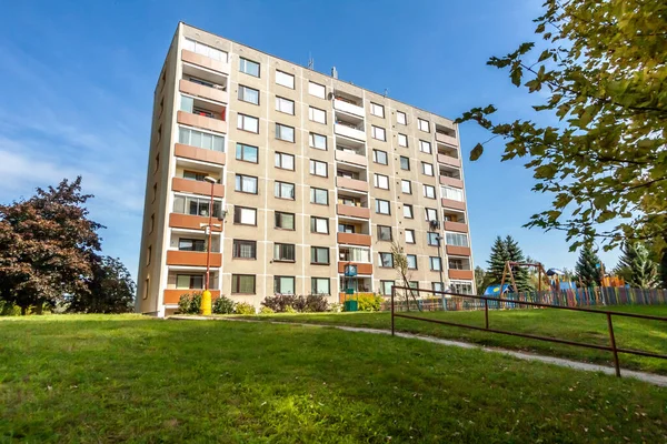 Exterieur-Fotoshooting in einer modernen Wohnung. — Stockfoto