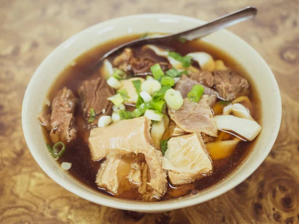 beef noodles soup in Taiwan