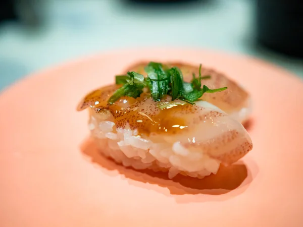 Comida Japonesa Nigiri Sushi Prato — Fotografia de Stock