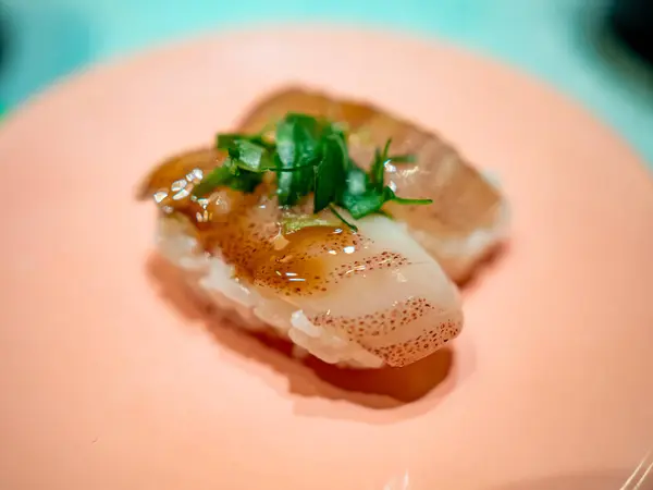 Japansk Mat Nigiri Sushi Skålen — Stockfoto