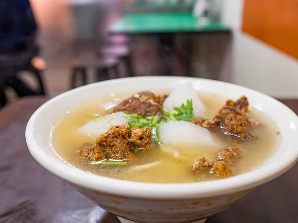 Ribs Crisp White Radish Soup — Stock Photo, Image