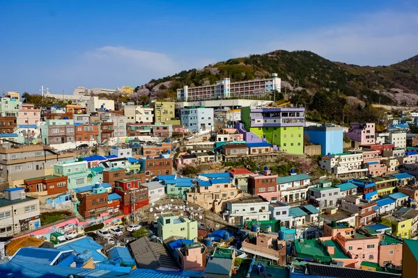 韓国釜山の甘川文化村 — ストック写真